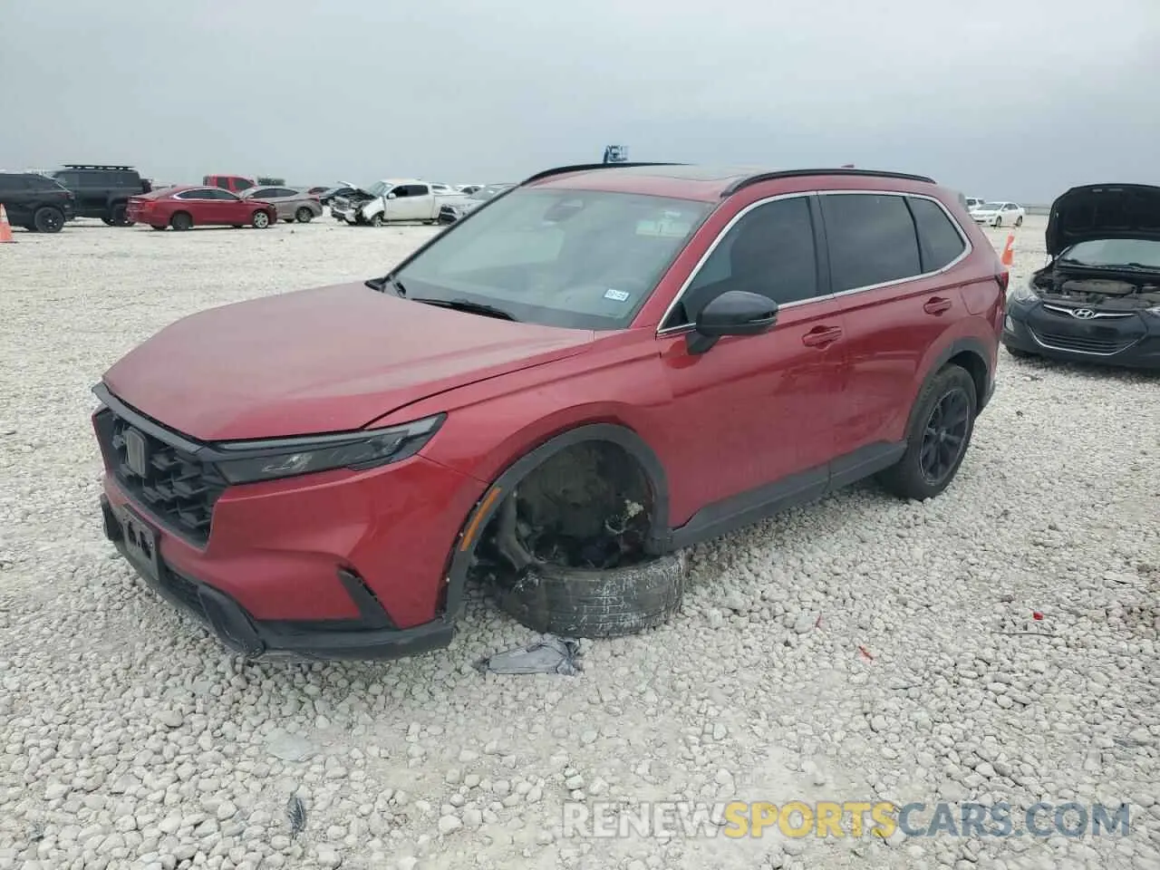 1 Photograph of a damaged car 7FARS5H54PE003725 HONDA CRV 2023