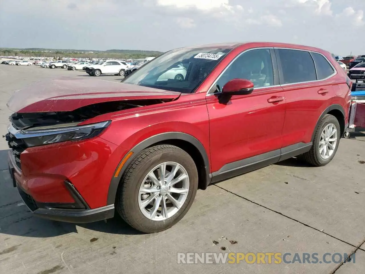 1 Photograph of a damaged car 2HKRS3H73RH318893 HONDA CRV 2024