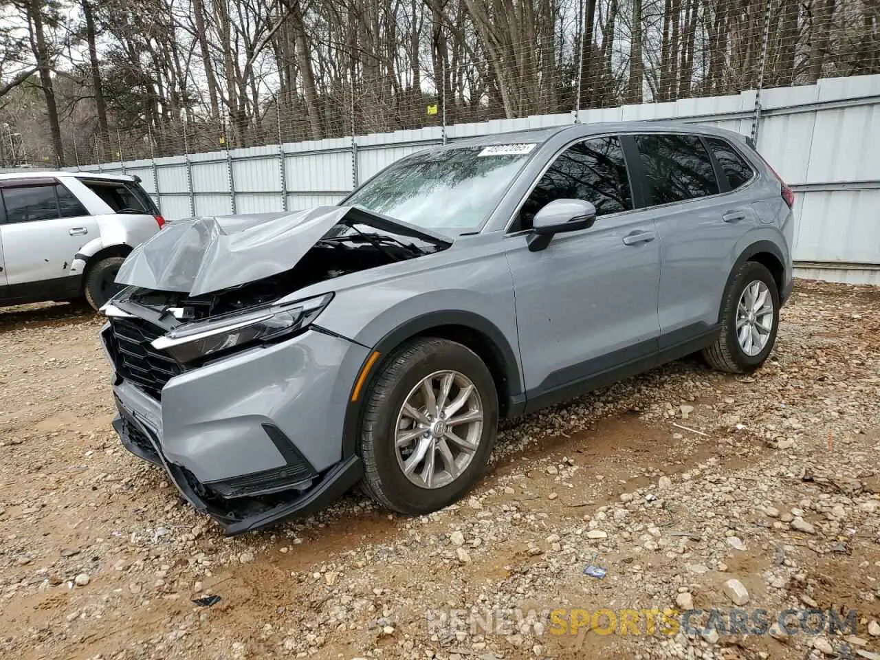 1 Photograph of a damaged car 2HKRS3H76RH305586 HONDA CRV 2024