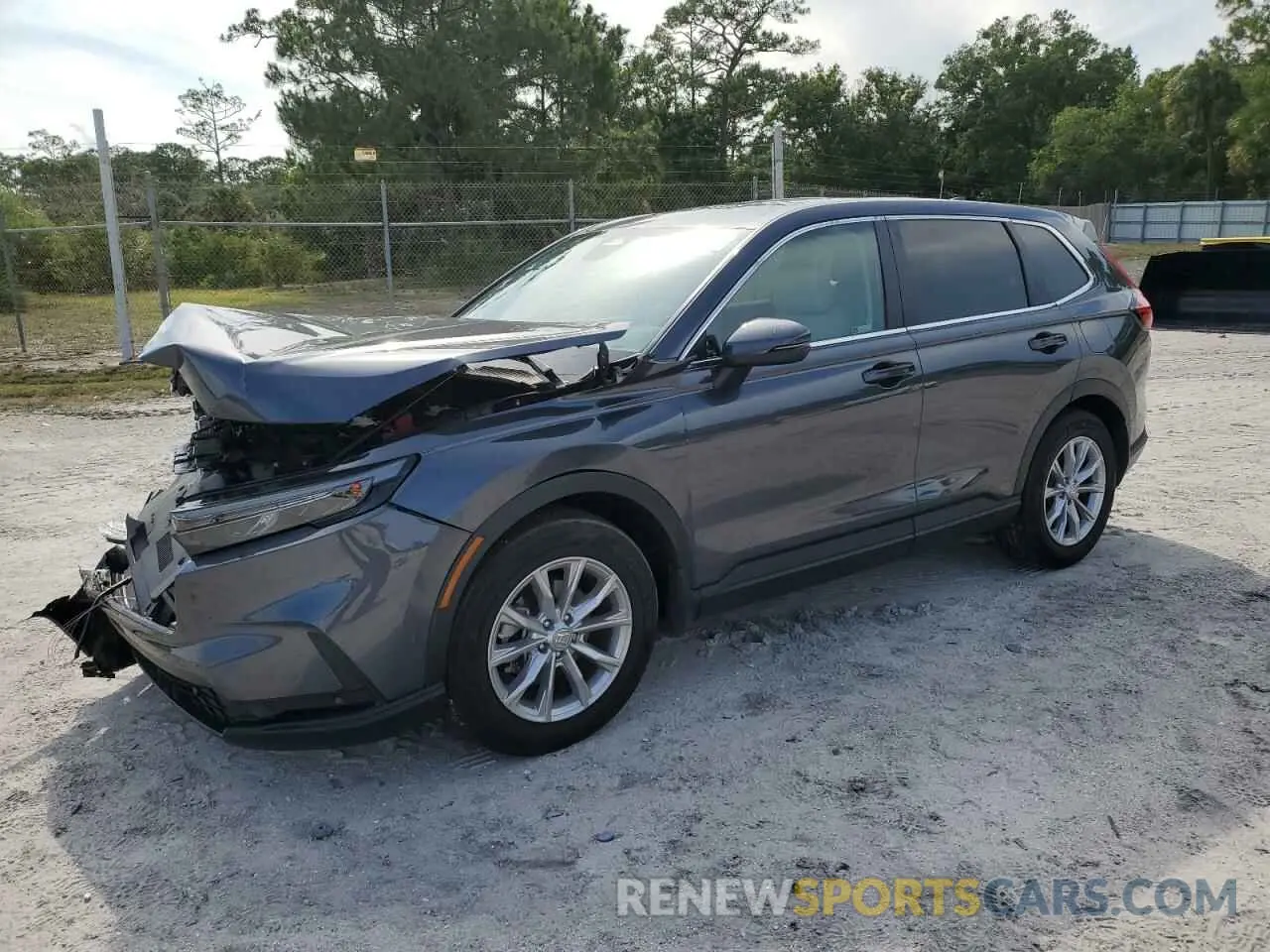 1 Photograph of a damaged car 2HKRS3H79RH320843 HONDA CRV 2024