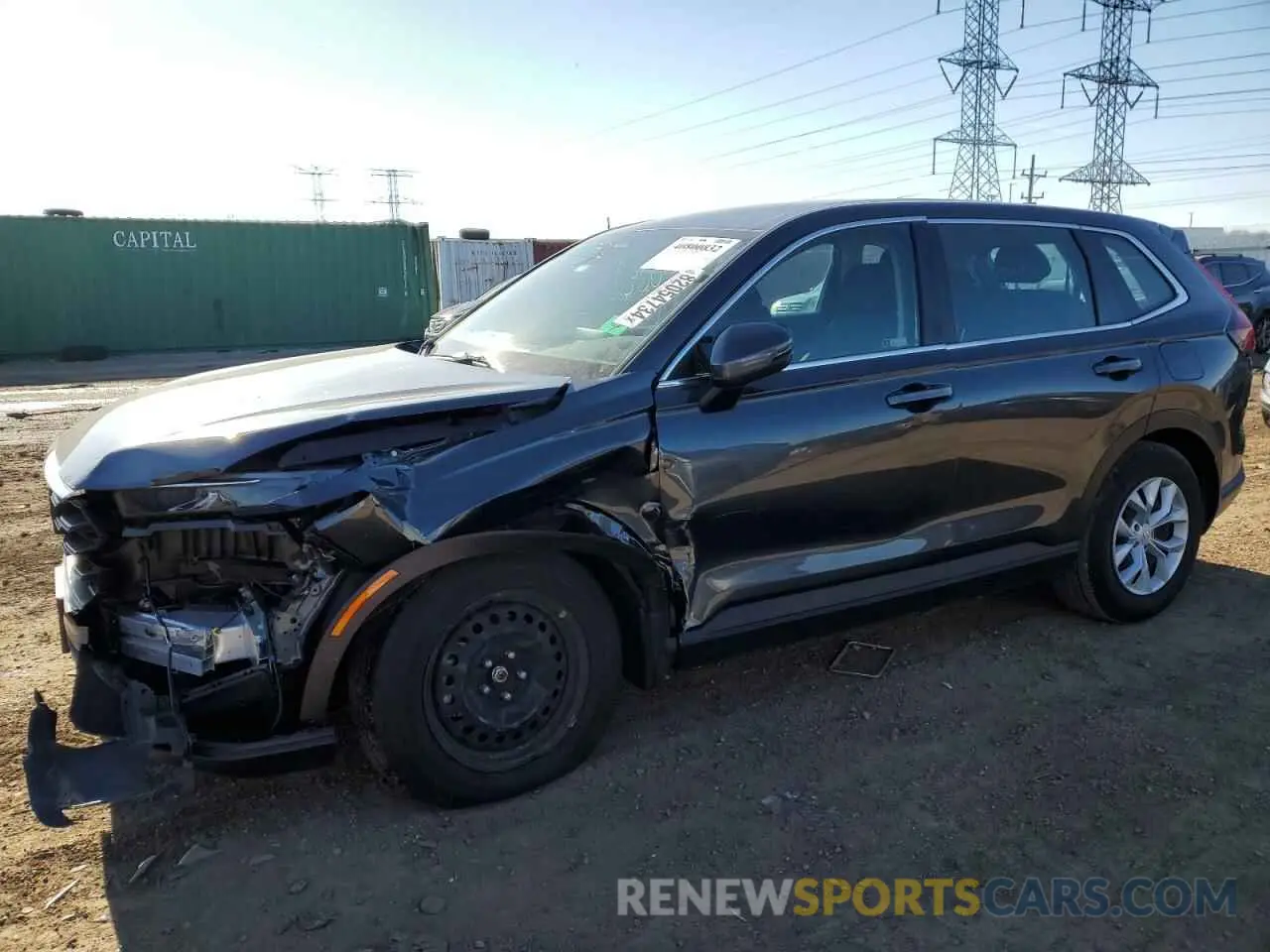 1 Photograph of a damaged car 2HKRS4H29RH432388 HONDA CRV 2024