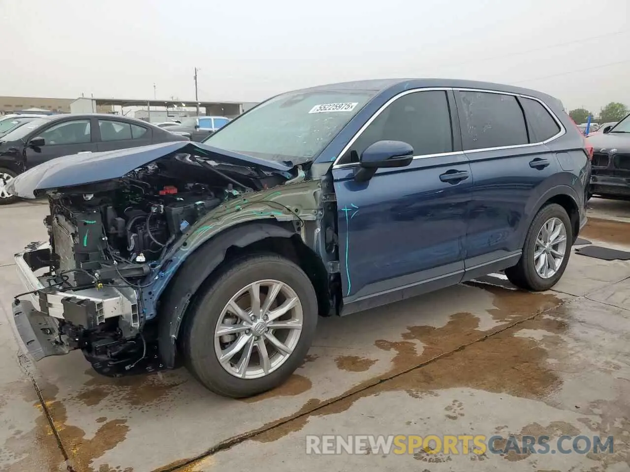 1 Photograph of a damaged car 2HKRS4H40RH420728 HONDA CRV 2024