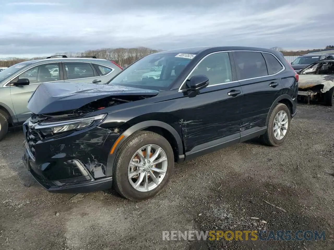 1 Photograph of a damaged car 2HKRS4H42RH463872 HONDA CRV 2024