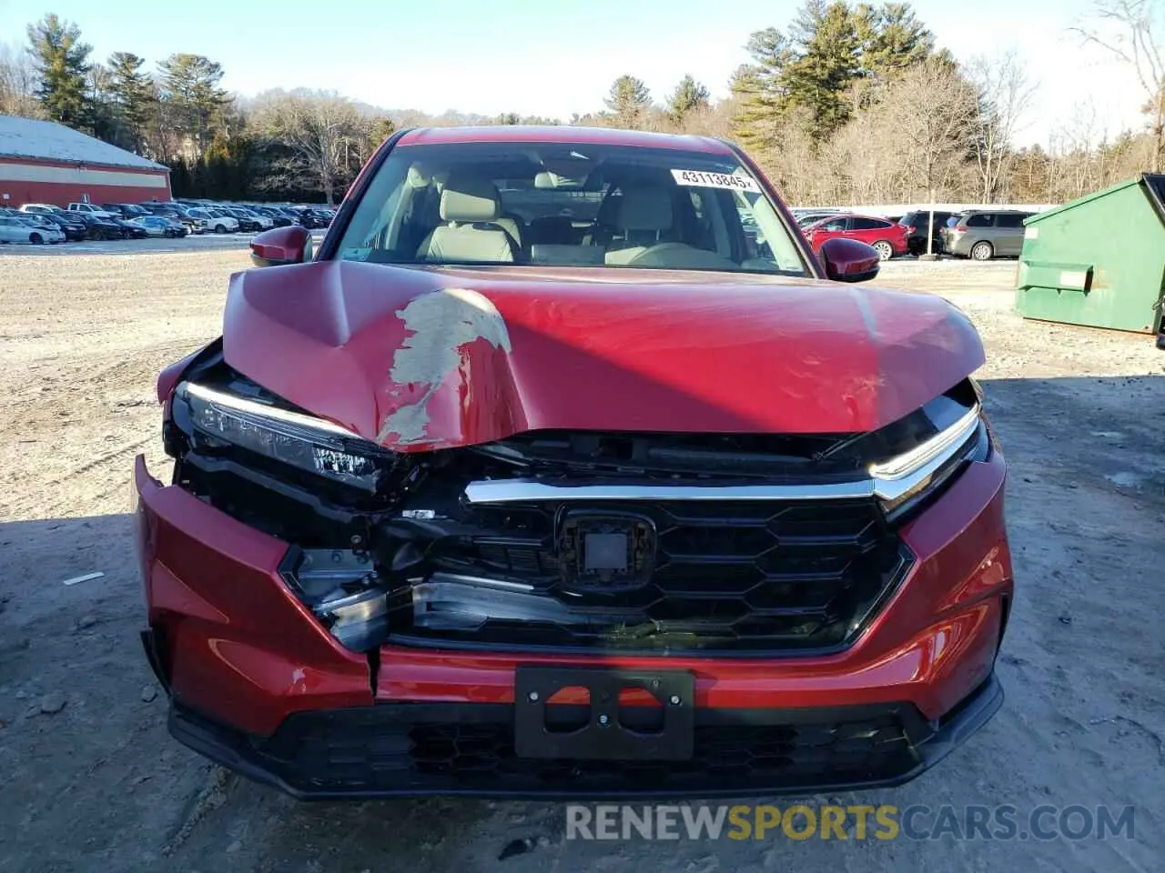 5 Photograph of a damaged car 2HKRS4H43RH467056 HONDA CRV 2024
