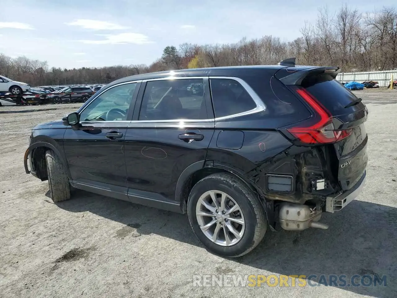 2 Photograph of a damaged car 2HKRS4H43RH482074 HONDA CRV 2024