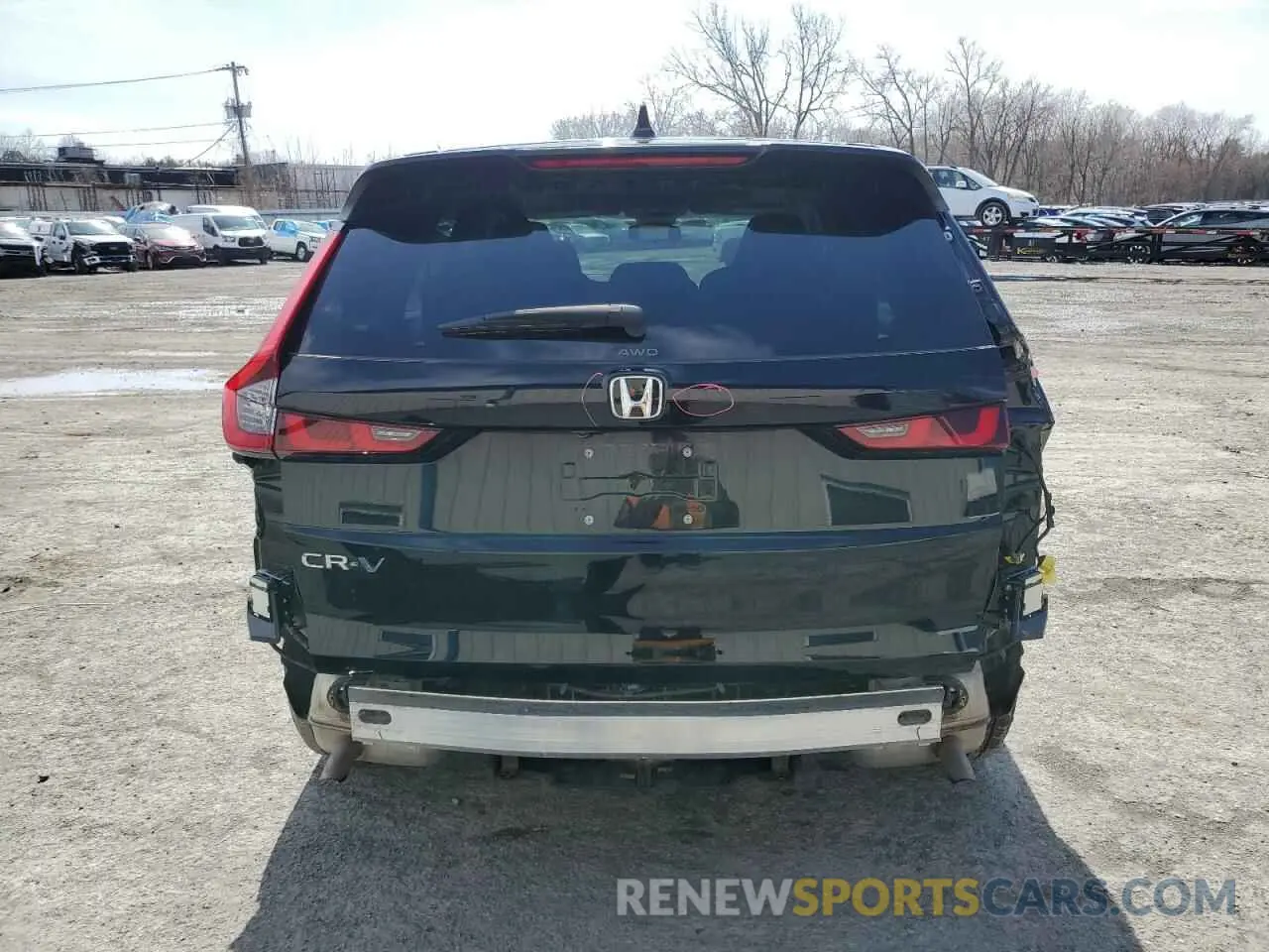 6 Photograph of a damaged car 2HKRS4H43RH482074 HONDA CRV 2024
