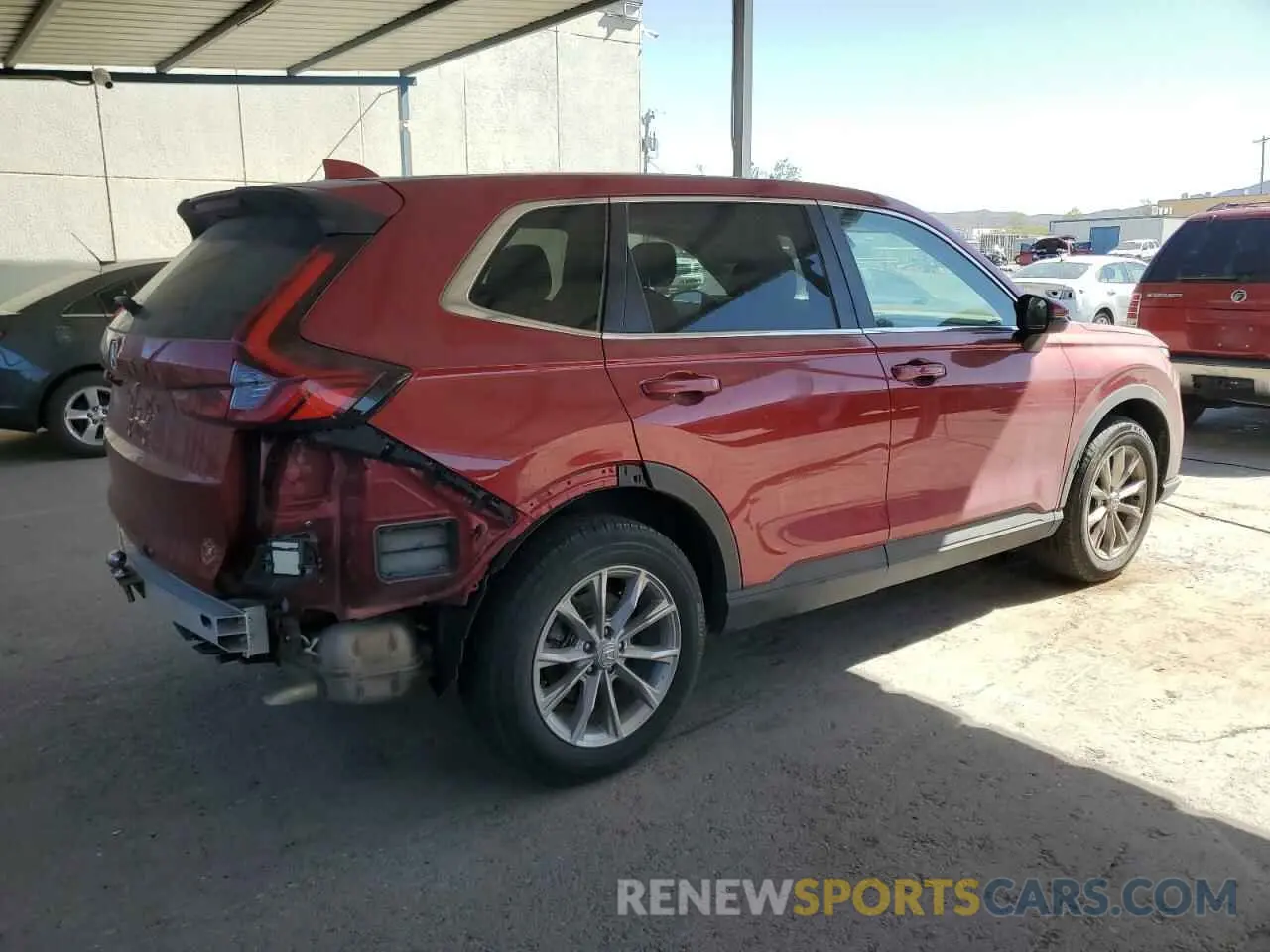 3 Photograph of a damaged car 2HKRS4H45RH482903 HONDA CRV 2024