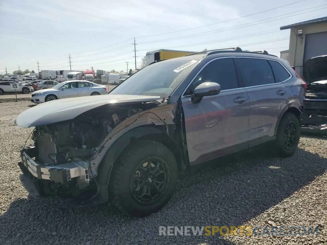 1 Photograph of a damaged car 2HKRS4H46RH455029 HONDA CRV 2024