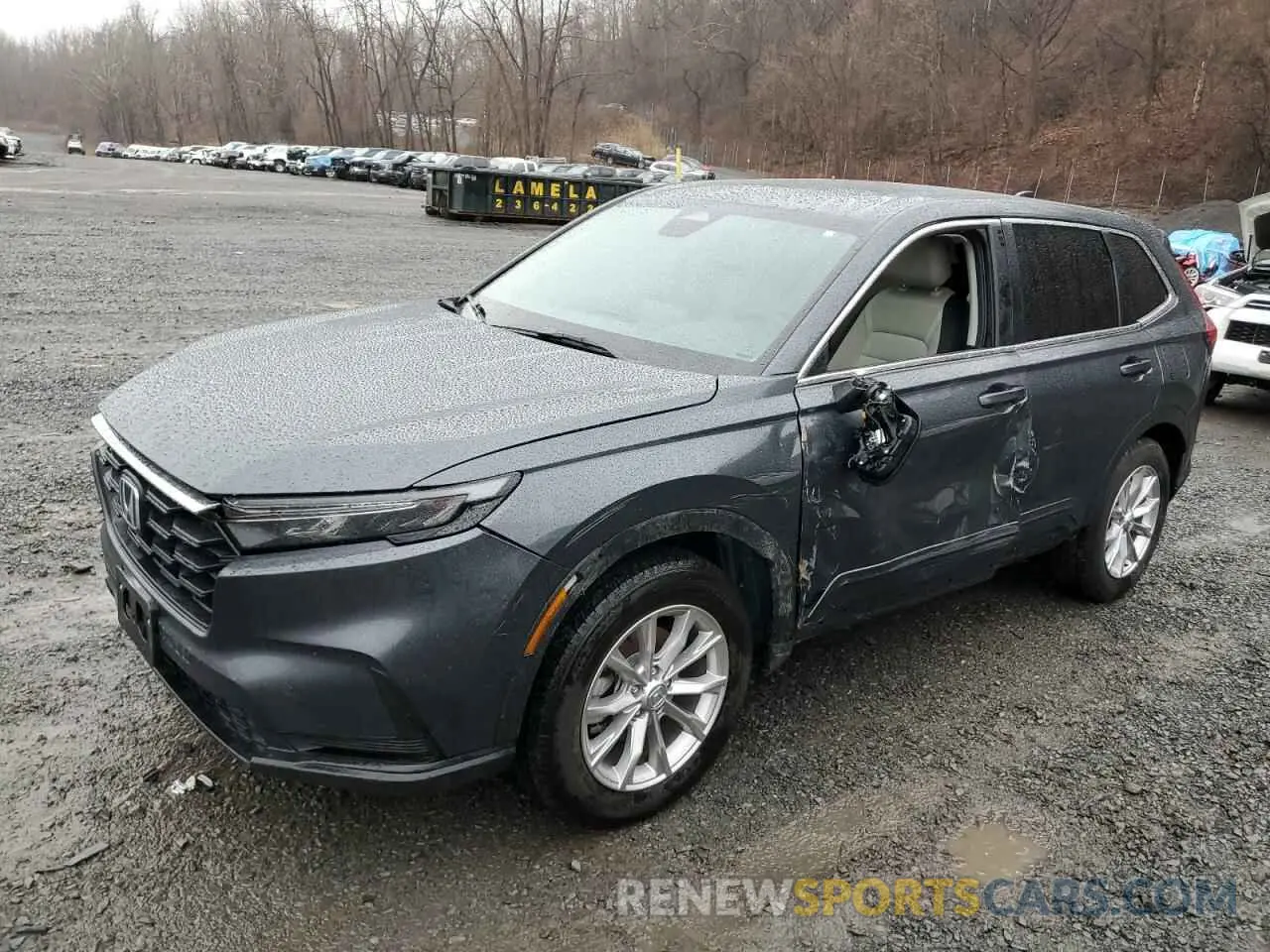 1 Photograph of a damaged car 2HKRS4H46RH486538 HONDA CRV 2024