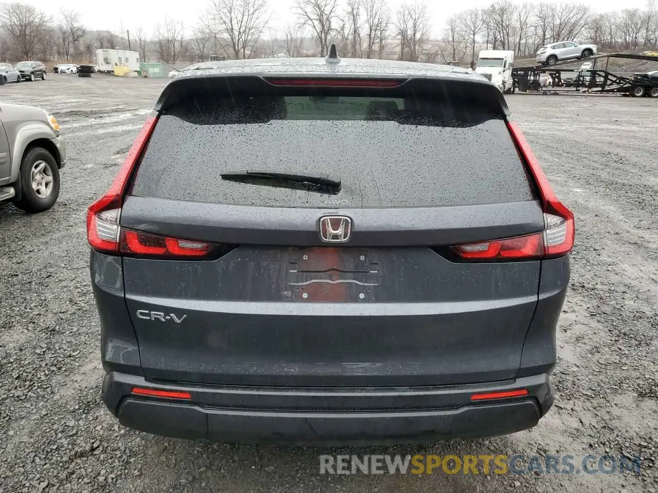 6 Photograph of a damaged car 2HKRS4H46RH486538 HONDA CRV 2024