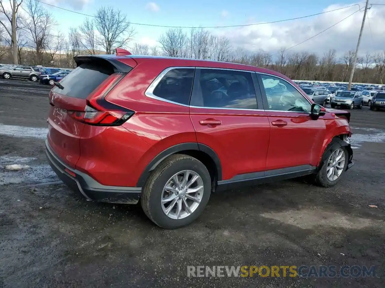 3 Photograph of a damaged car 2HKRS4H47RH425988 HONDA CRV 2024