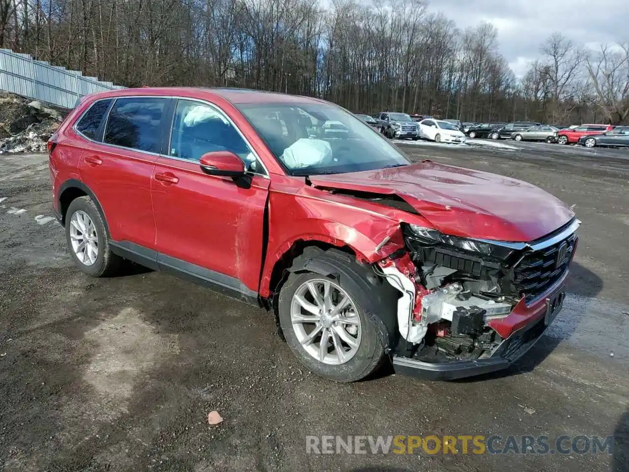 4 Photograph of a damaged car 2HKRS4H47RH425988 HONDA CRV 2024