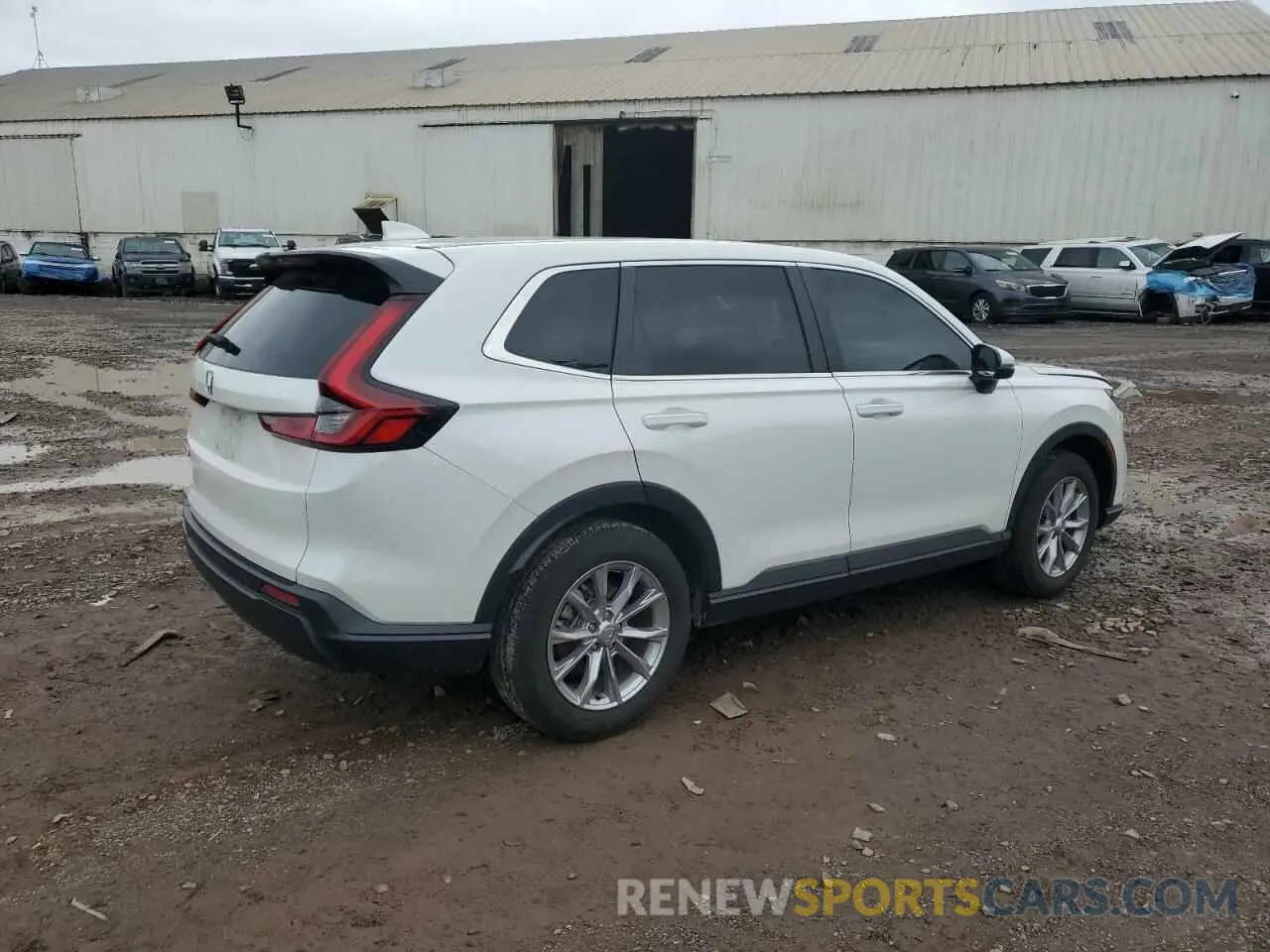 3 Photograph of a damaged car 2HKRS4H47RH459736 HONDA CRV 2024