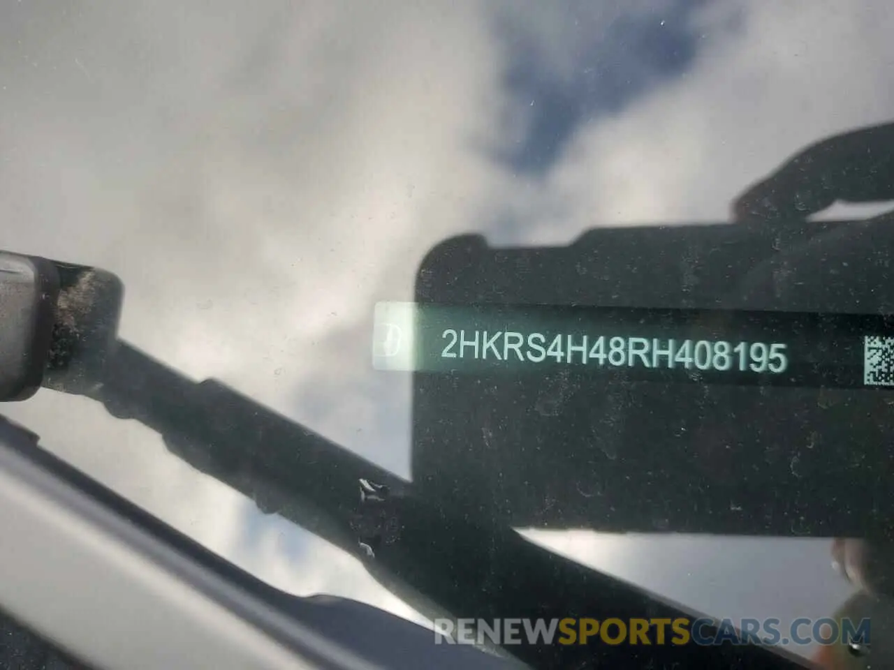 12 Photograph of a damaged car 2HKRS4H48RH408195 HONDA CRV 2024