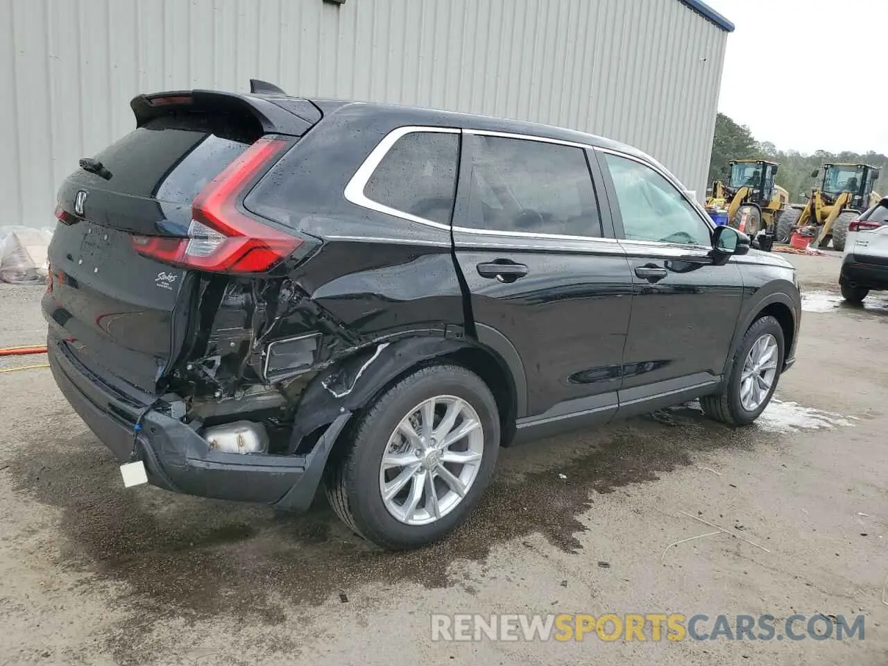 3 Photograph of a damaged car 2HKRS4H74RH419866 HONDA CRV 2024