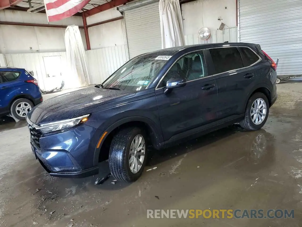 1 Photograph of a damaged car 2HKRS4H77RH433101 HONDA CRV 2024