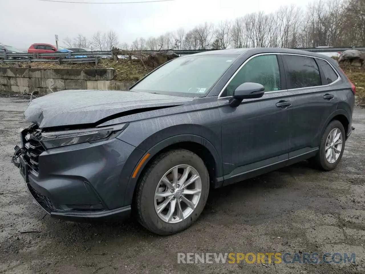 1 Photograph of a damaged car 2HKRS4H77RH467846 HONDA CRV 2024