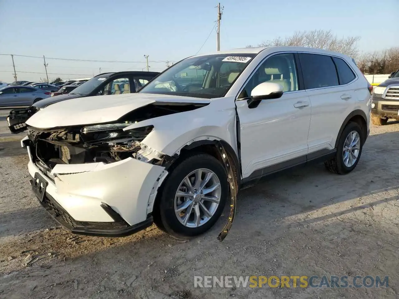 1 Photograph of a damaged car 2HKRS4H78RH431485 HONDA CRV 2024