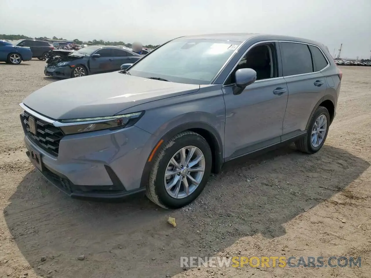 1 Photograph of a damaged car 2HKRS4H78RH449582 HONDA CRV 2024