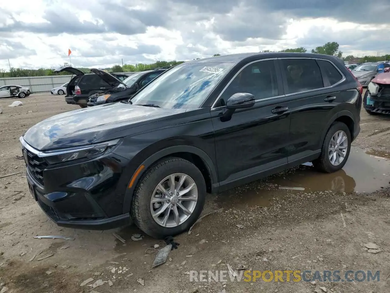 1 Photograph of a damaged car 2HKRS4H78RH486034 HONDA CRV 2024