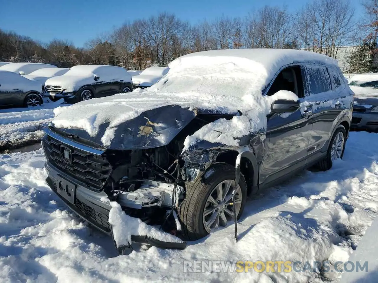 1 Photograph of a damaged car 2HKRS4H79RH465385 HONDA CRV 2024