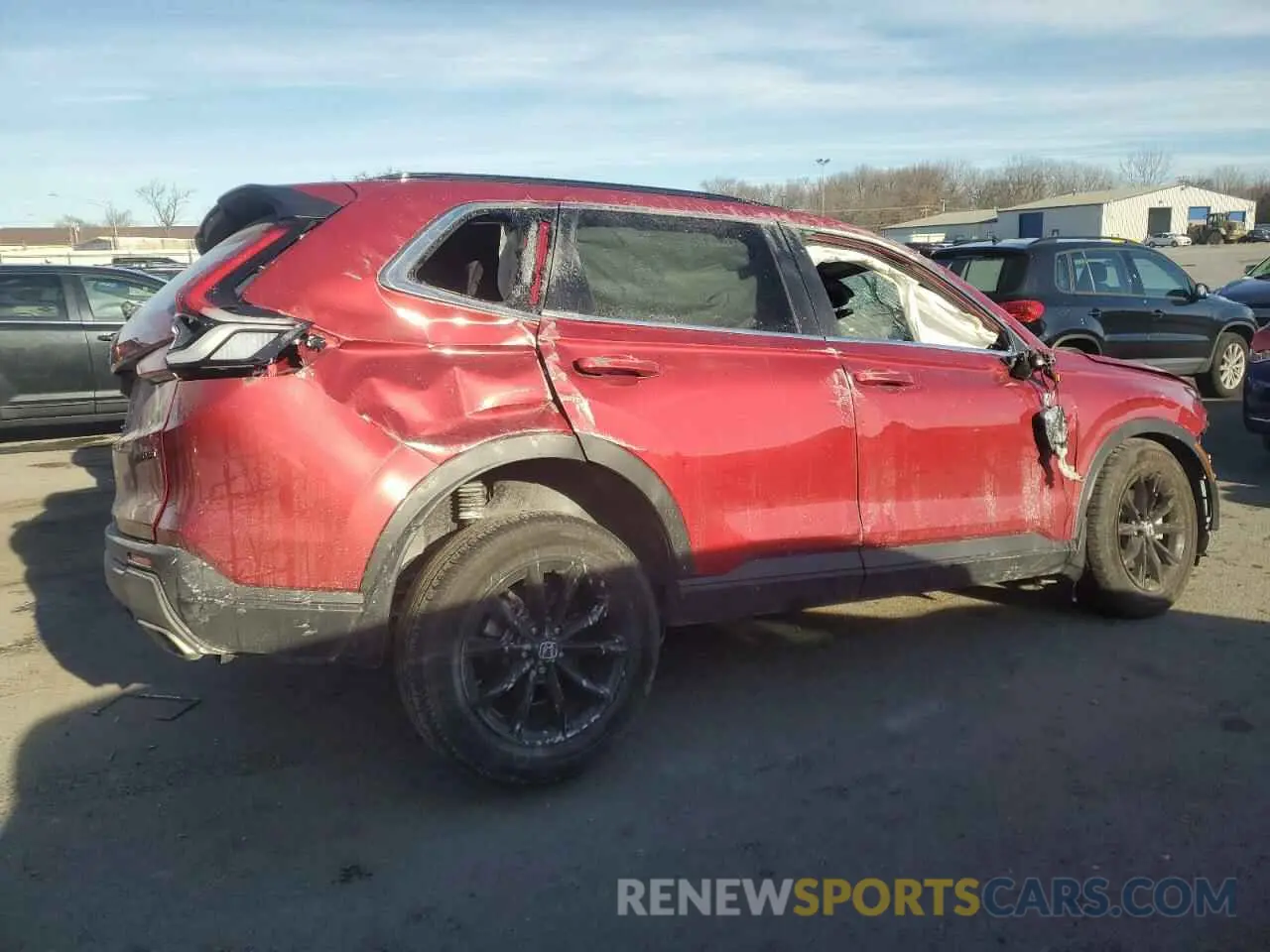 3 Photograph of a damaged car 2HKRS6H53RH803955 HONDA CRV 2024