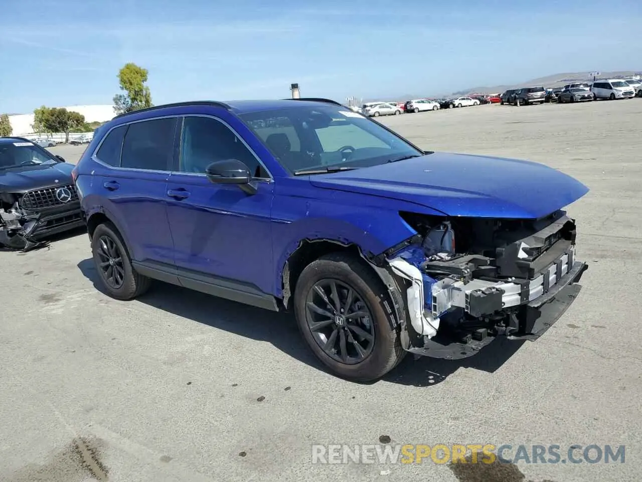 4 Photograph of a damaged car 2HKRS6H55RH811765 HONDA CRV 2024