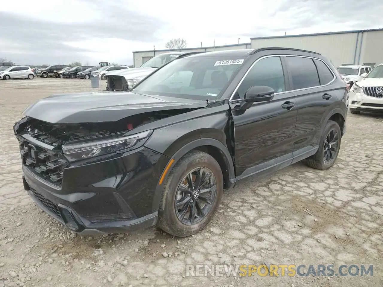 1 Photograph of a damaged car 2HKRS6H5XRH807744 HONDA CRV 2024