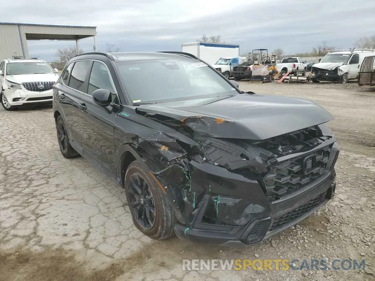 4 Photograph of a damaged car 2HKRS6H5XRH807744 HONDA CRV 2024