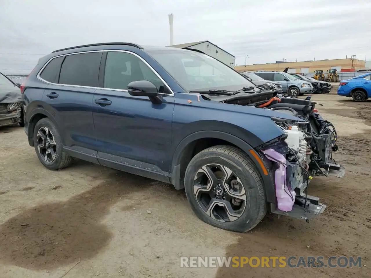4 Photograph of a damaged car 2HKRS6H91RH205303 HONDA CRV 2024