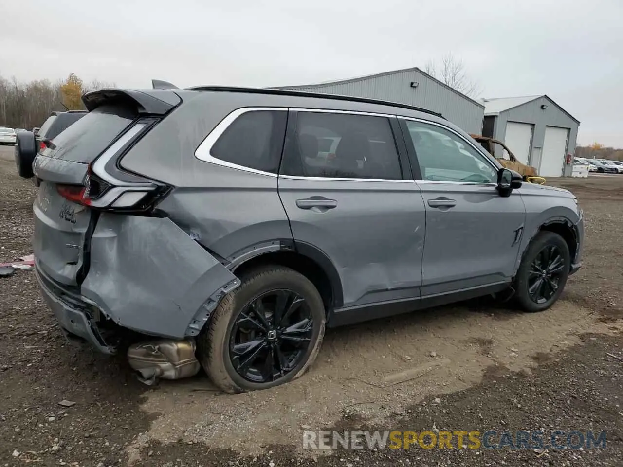 3 Photograph of a damaged car 2HKRS6H92RH214219 HONDA CRV 2024