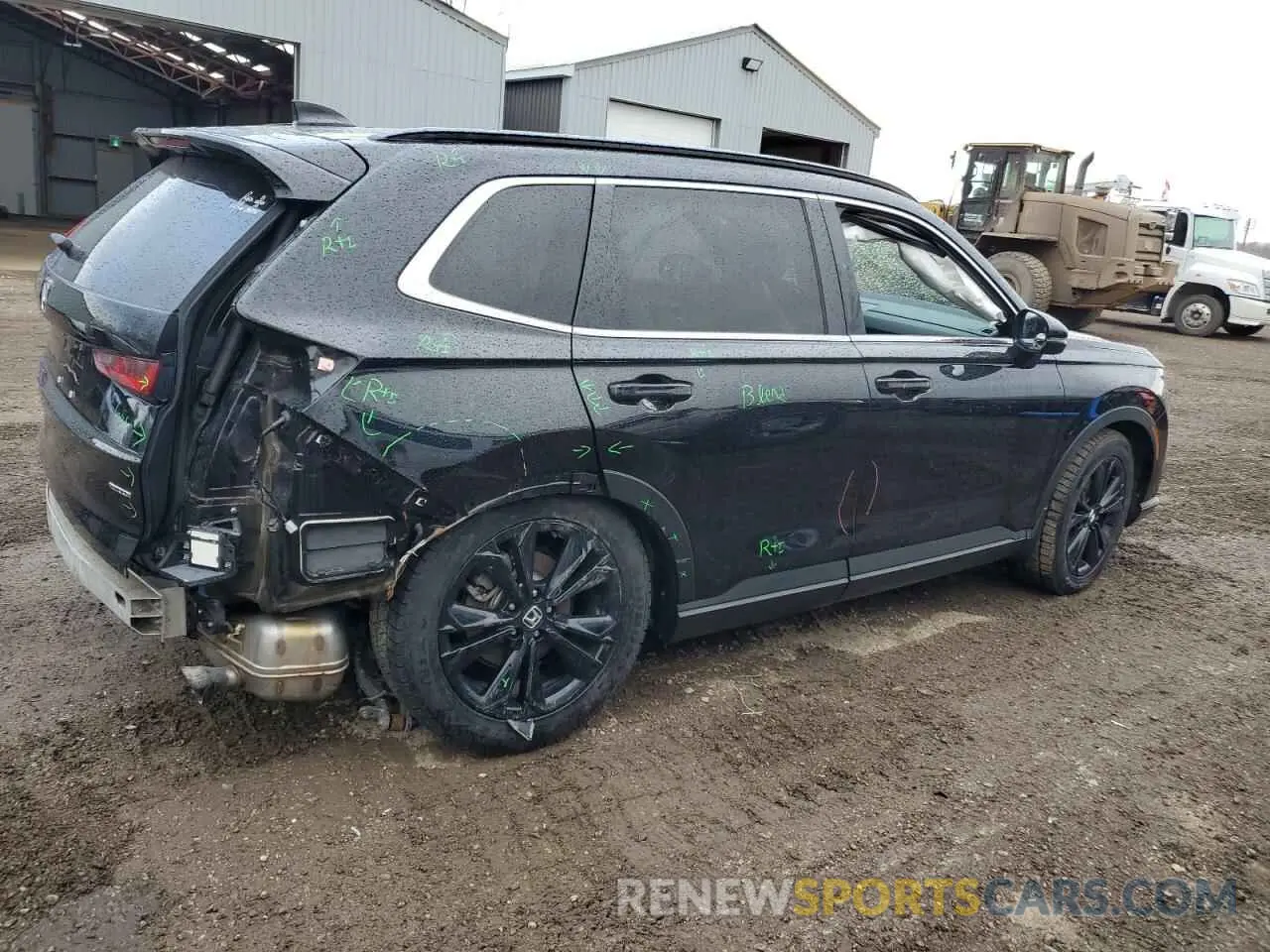 3 Photograph of a damaged car 2HKRS6H94RH221625 HONDA CRV 2024