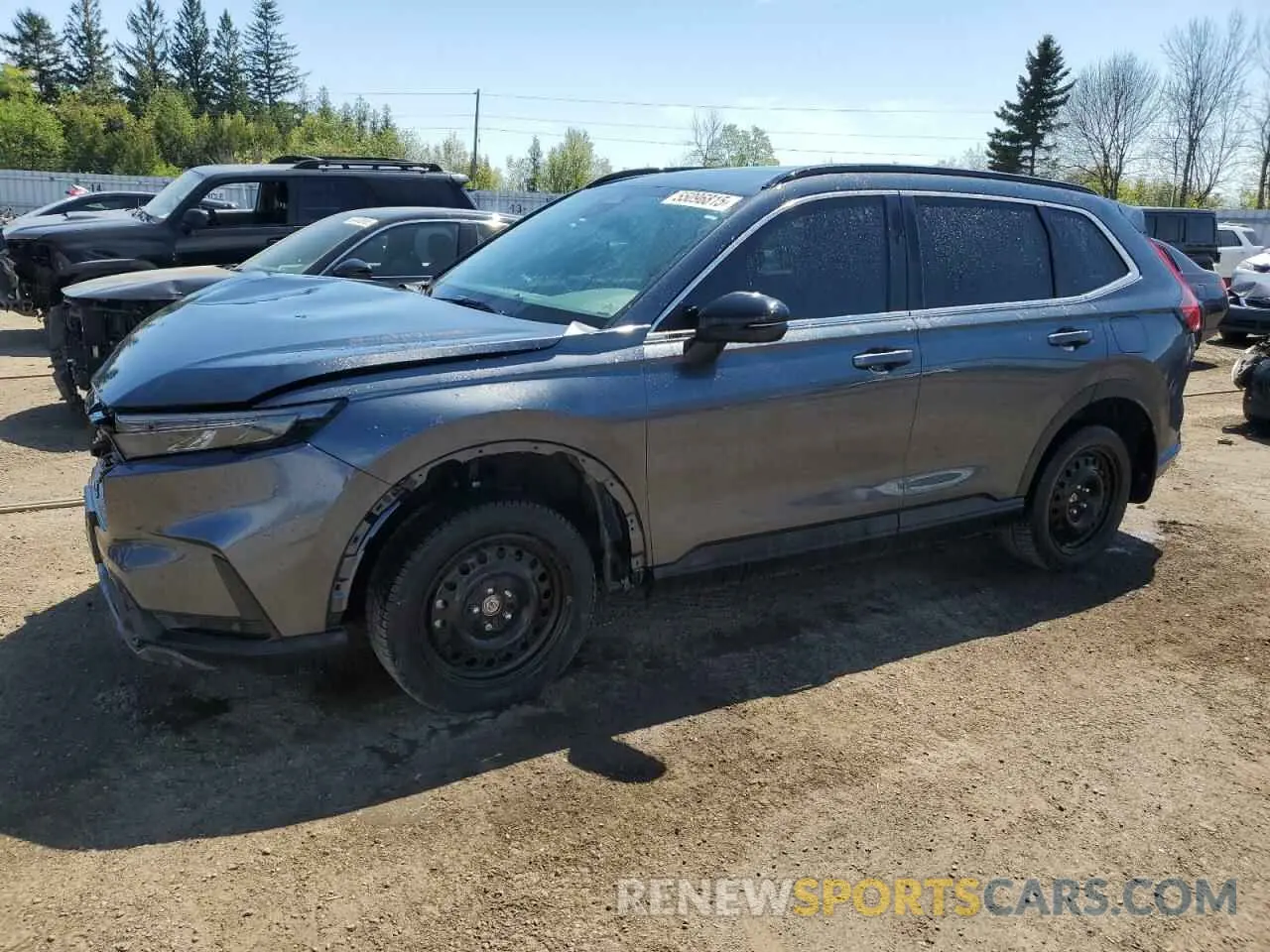 1 Photograph of a damaged car 2HKRS6H99RH207011 HONDA CRV 2024