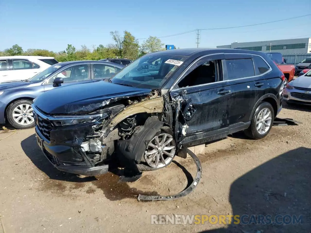 1 Photograph of a damaged car 5J6RS4H41RL005505 HONDA CRV 2024