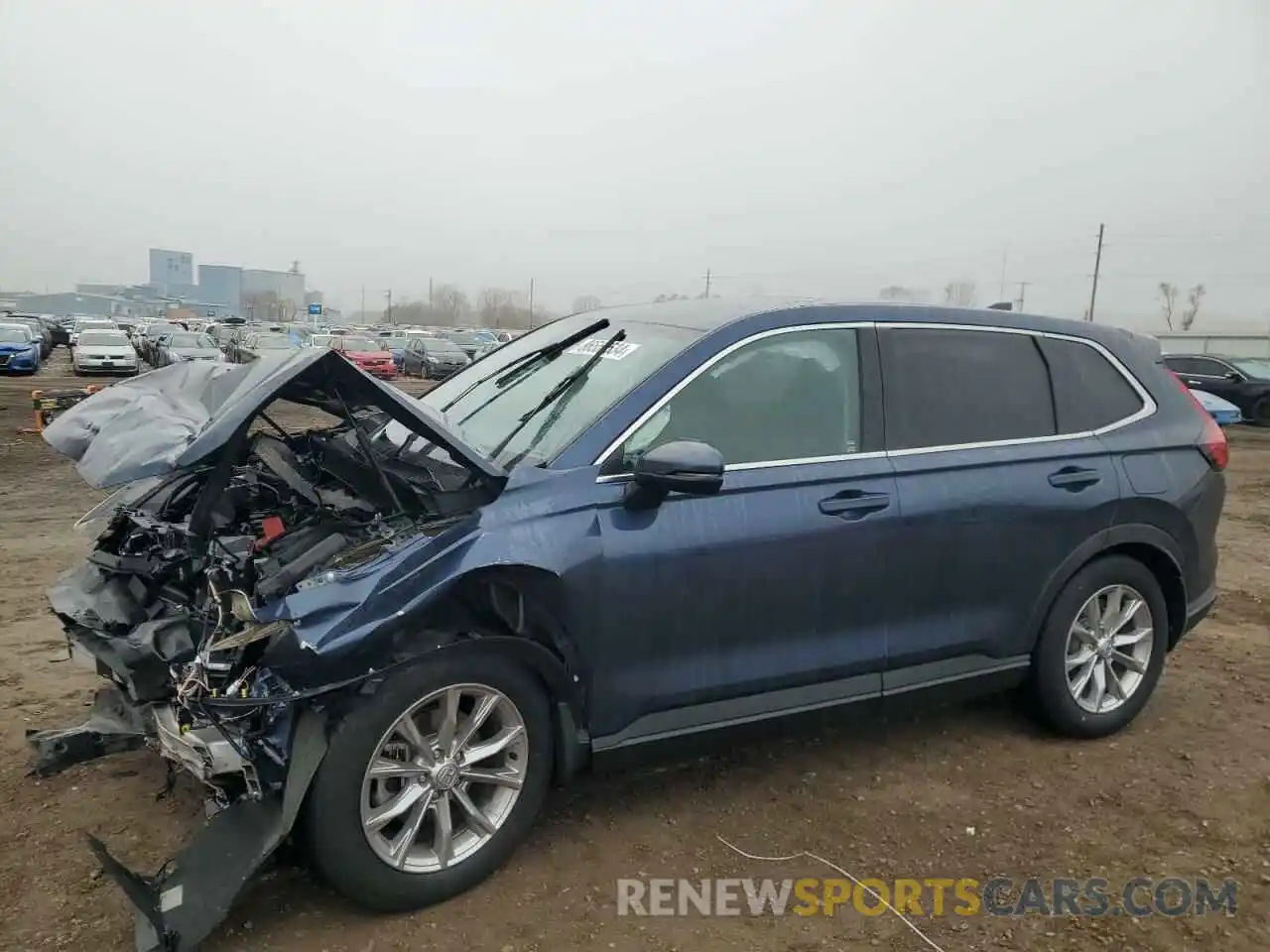 1 Photograph of a damaged car 5J6RS4H46RL002583 HONDA CRV 2024