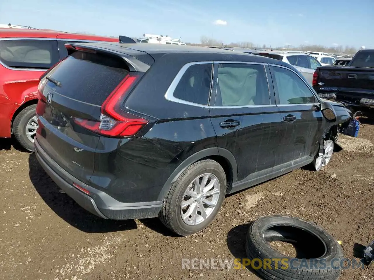 3 Photograph of a damaged car 5J6RS4H72RL005099 HONDA CRV 2024