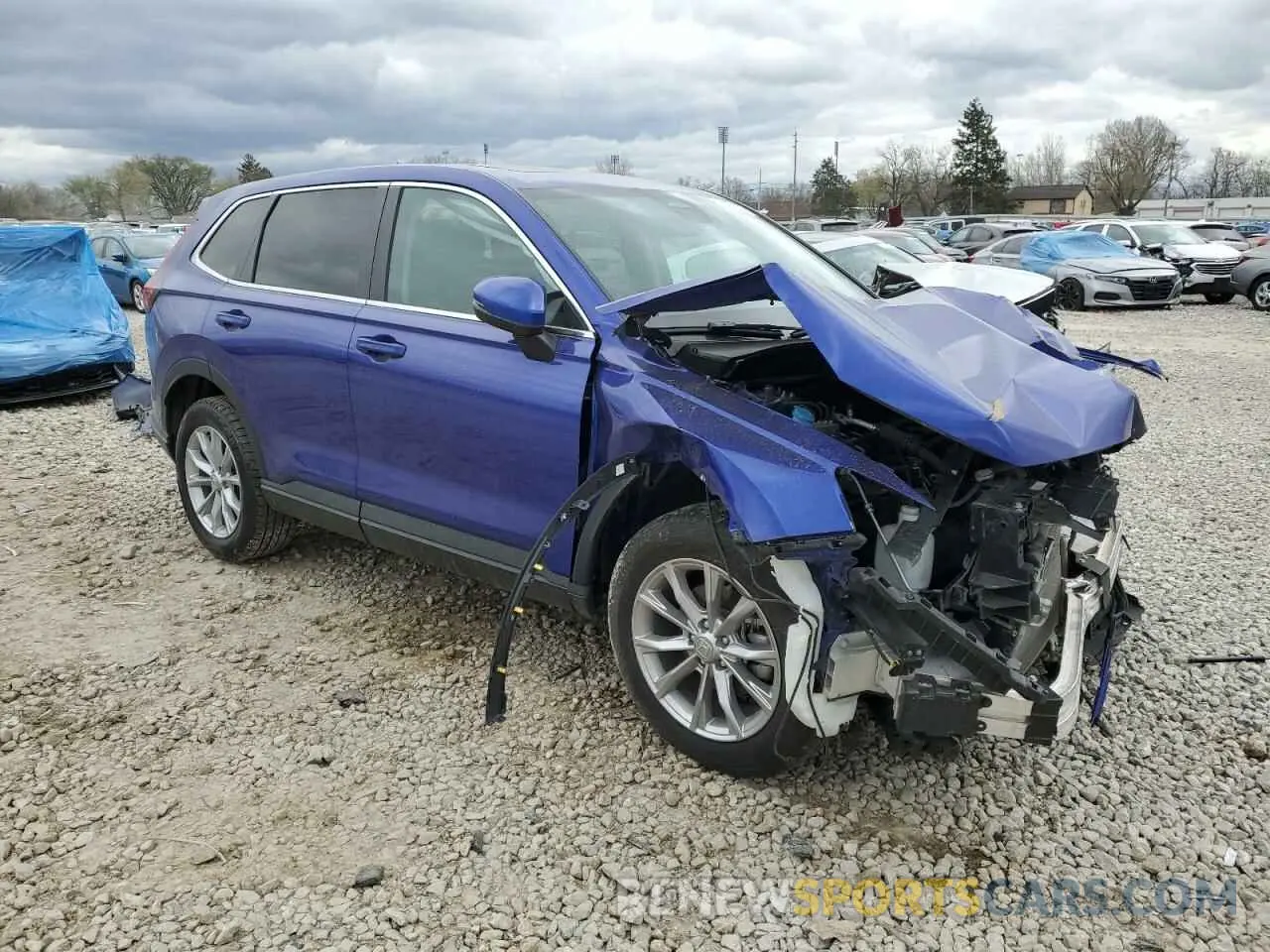 4 Photograph of a damaged car 5J6RS4H78RL005365 HONDA CRV 2024