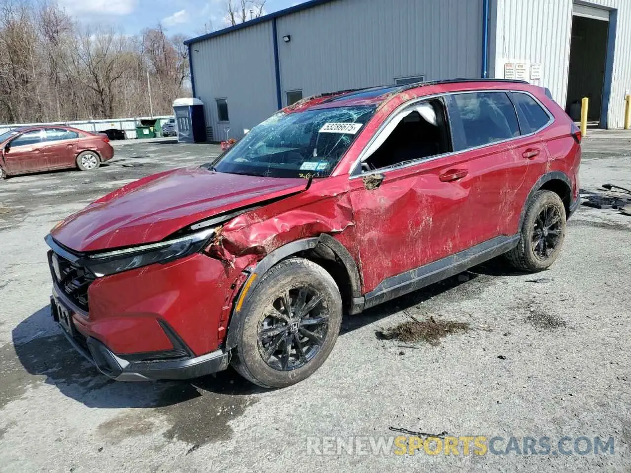 1 Photograph of a damaged car 5J6RS6H50RL033087 HONDA CRV 2024