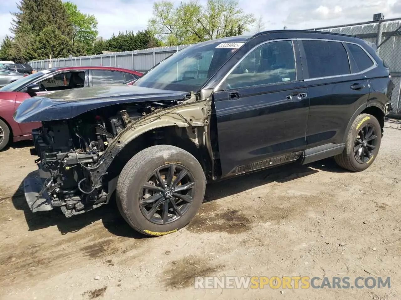 1 Photograph of a damaged car 5J6RS6H52RL005937 HONDA CRV 2024