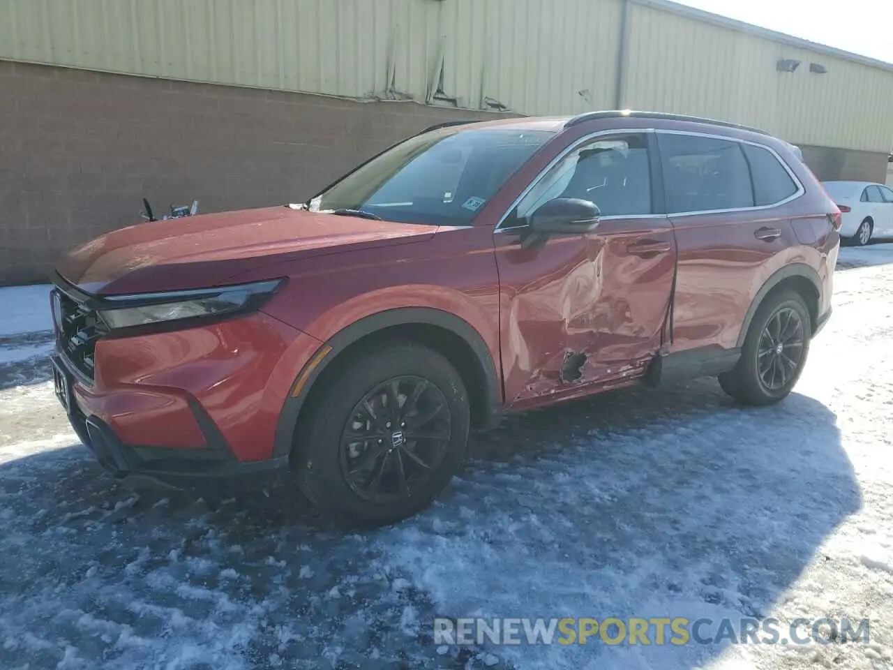 1 Photograph of a damaged car 5J6RS6H52RL007090 HONDA CRV 2024