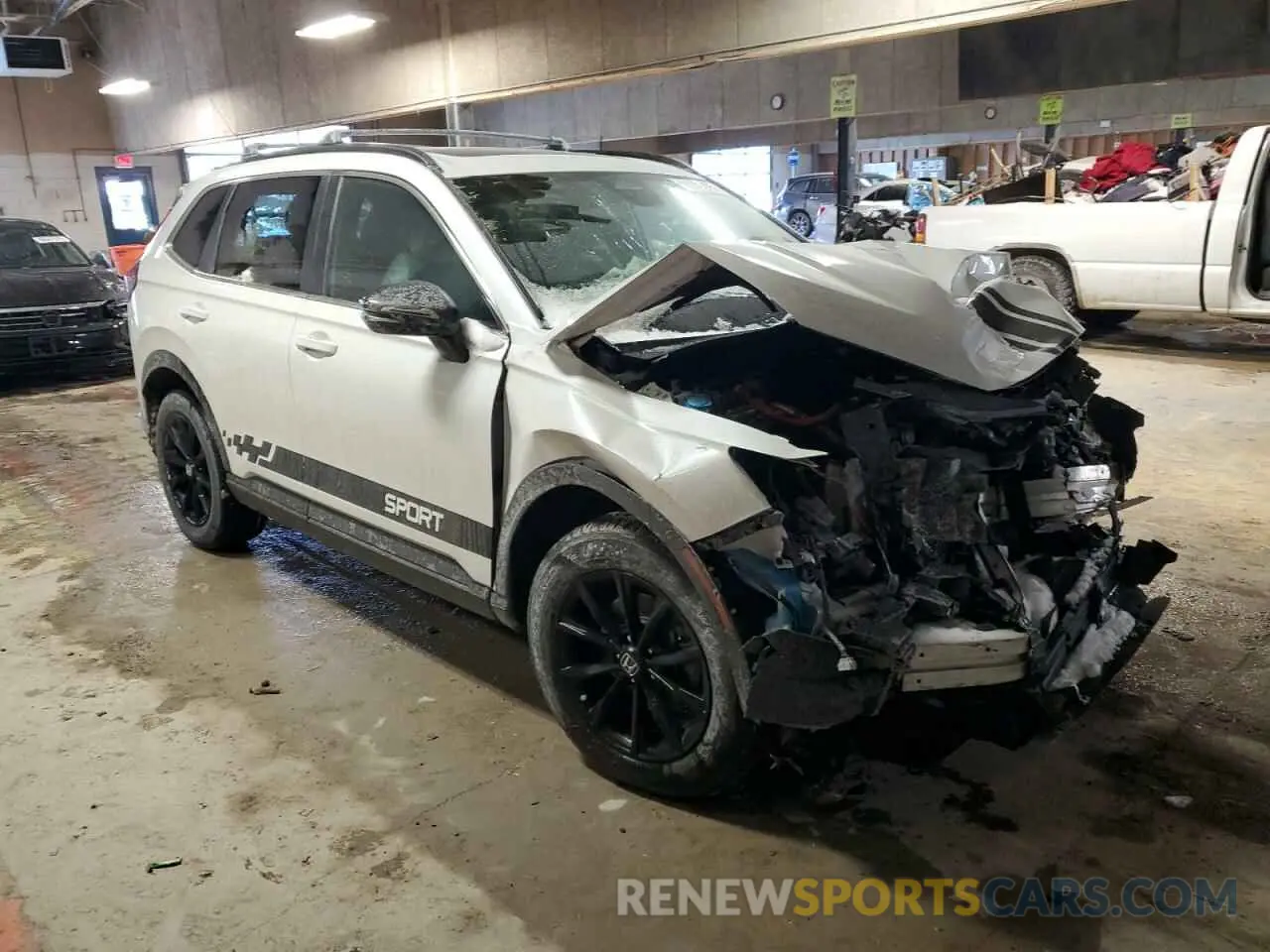 4 Photograph of a damaged car 5J6RS6H57RL007473 HONDA CRV 2024