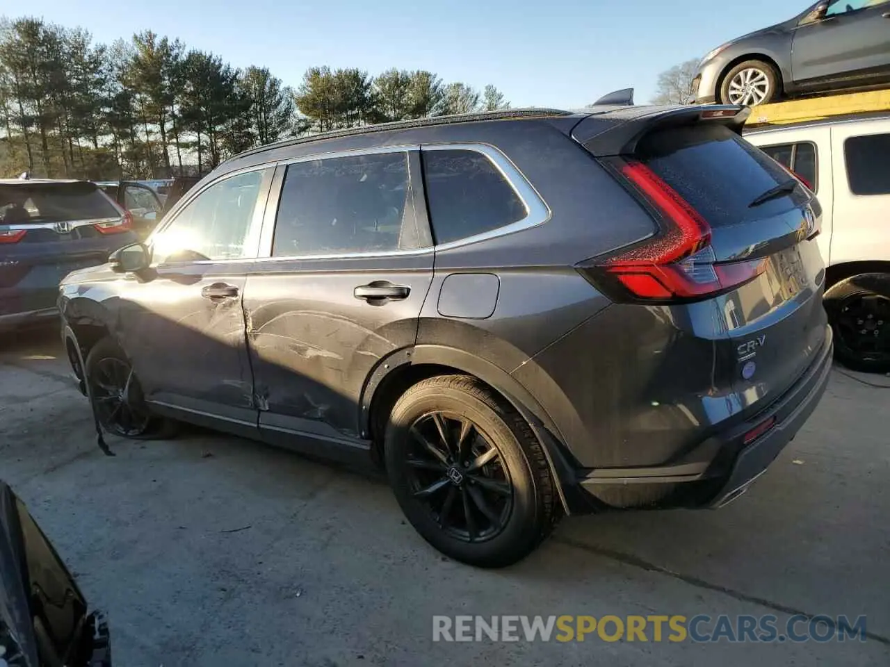 2 Photograph of a damaged car 5J6RS6H57RL035502 HONDA CRV 2024