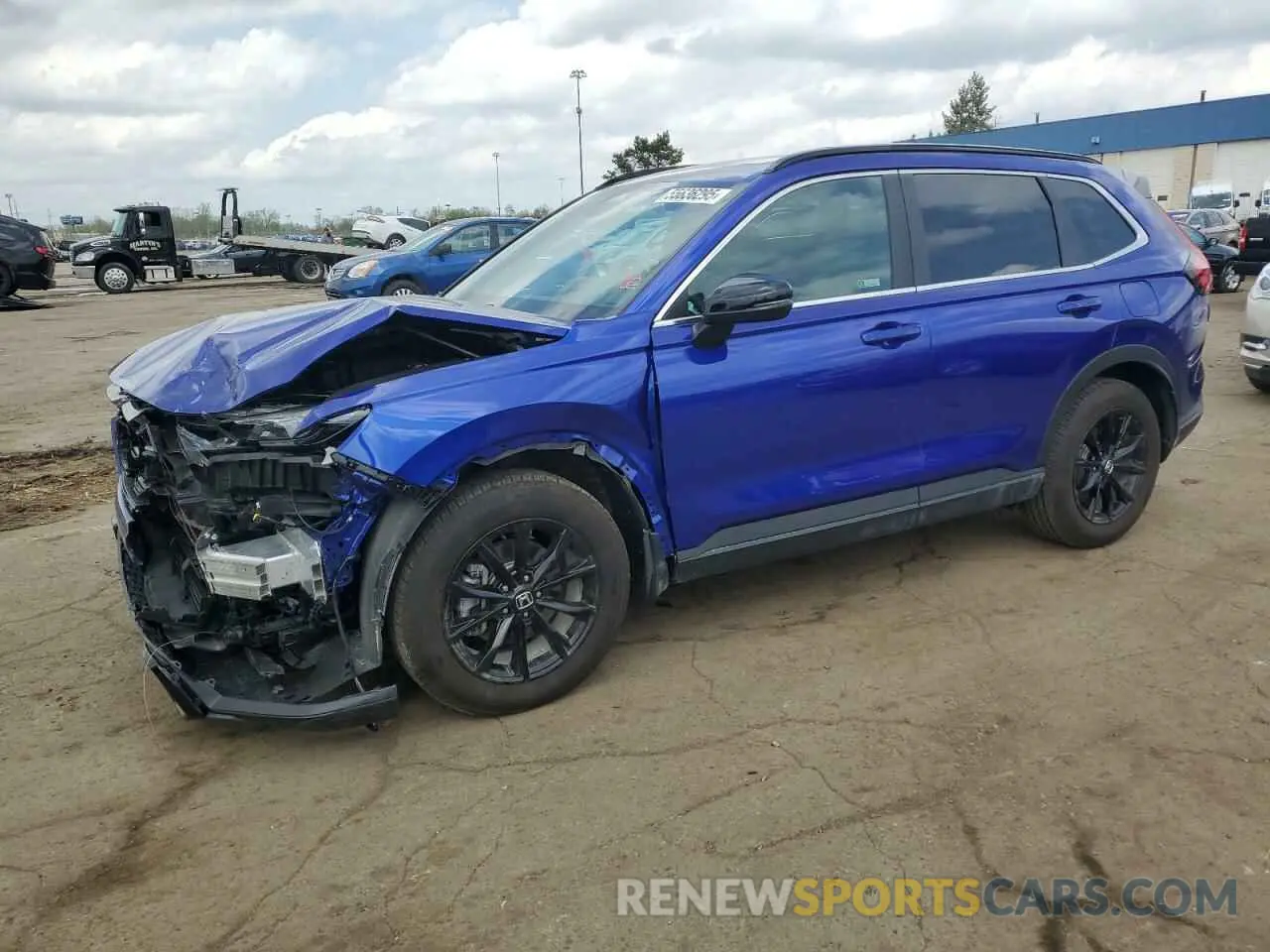 1 Photograph of a damaged car 5J6RS6H81RL032265 HONDA CRV 2024
