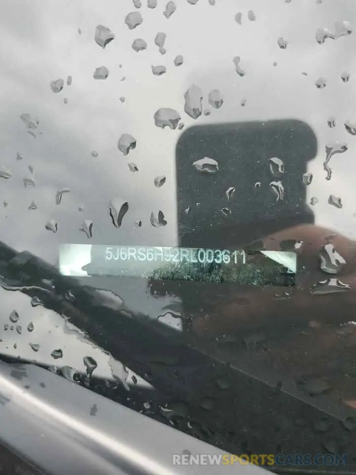 13 Photograph of a damaged car 5J6RS6H92RL003611 HONDA CRV 2024