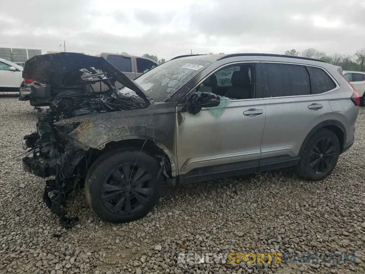1 Photograph of a damaged car 5J6RS6H92RL025088 HONDA CRV 2024