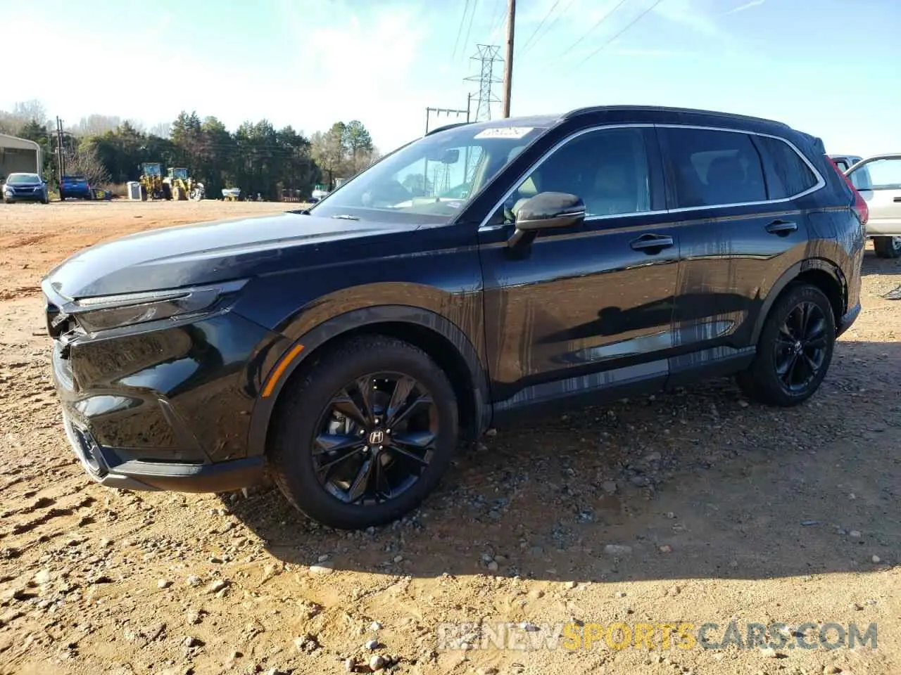 1 Photograph of a damaged car 5J6RS6H98RL035334 HONDA CRV 2024