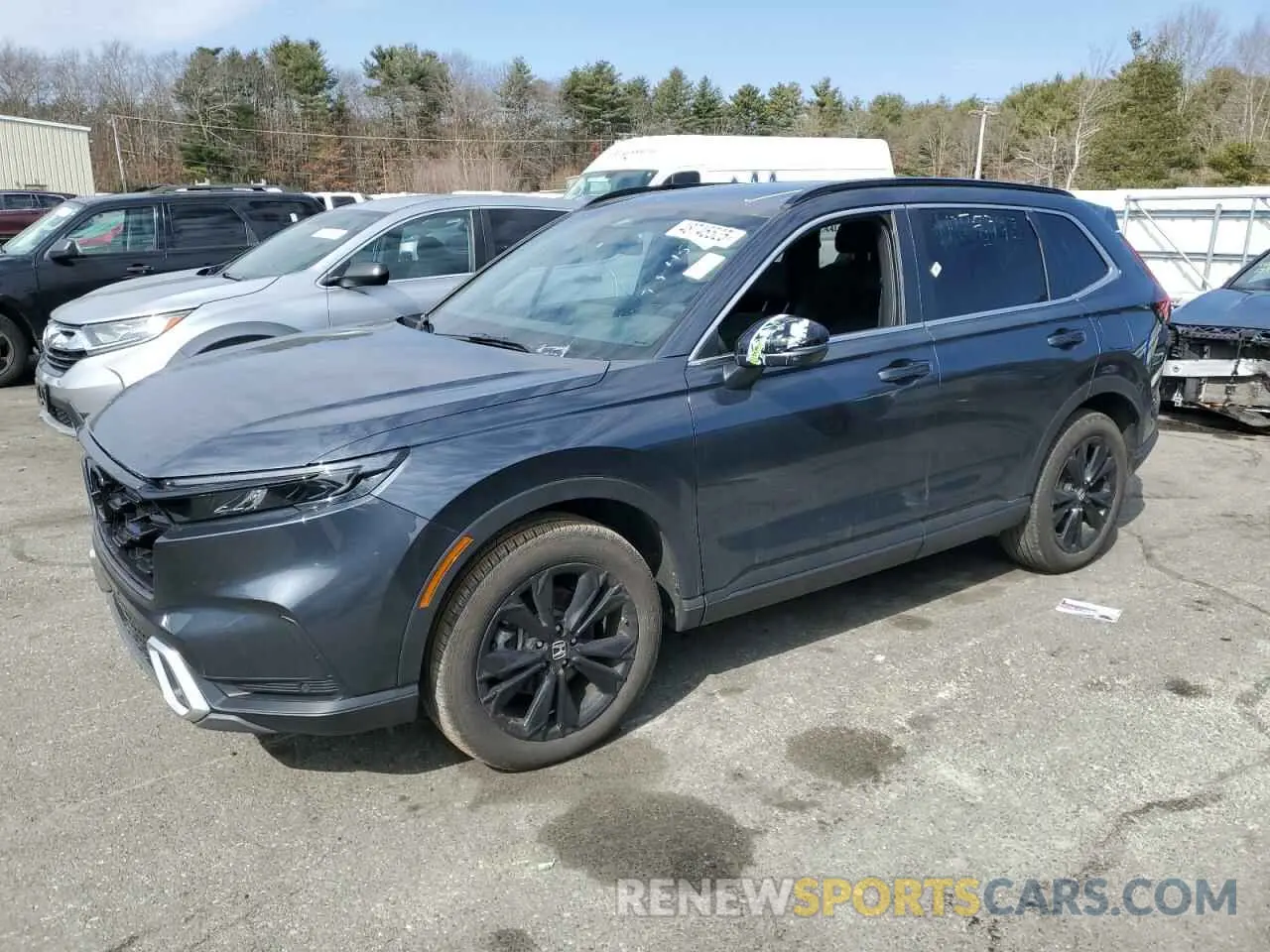 1 Photograph of a damaged car 5J6RS6H99RL010233 HONDA CRV 2024