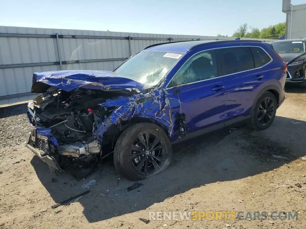 1 Photograph of a damaged car 5J6RS6H99RL010703 HONDA CRV 2024