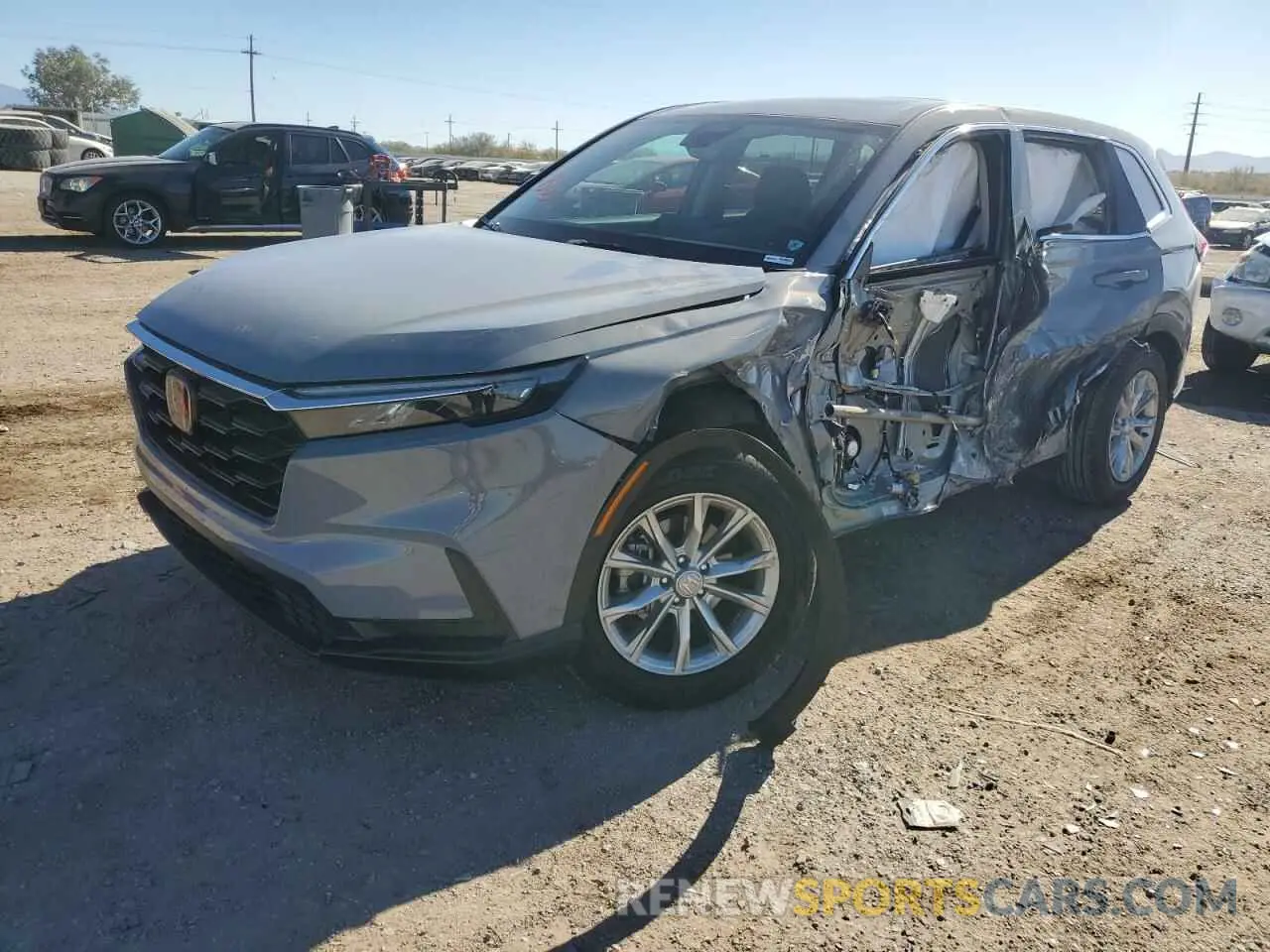 1 Photograph of a damaged car 7FARS3H49RE002861 HONDA CRV 2024