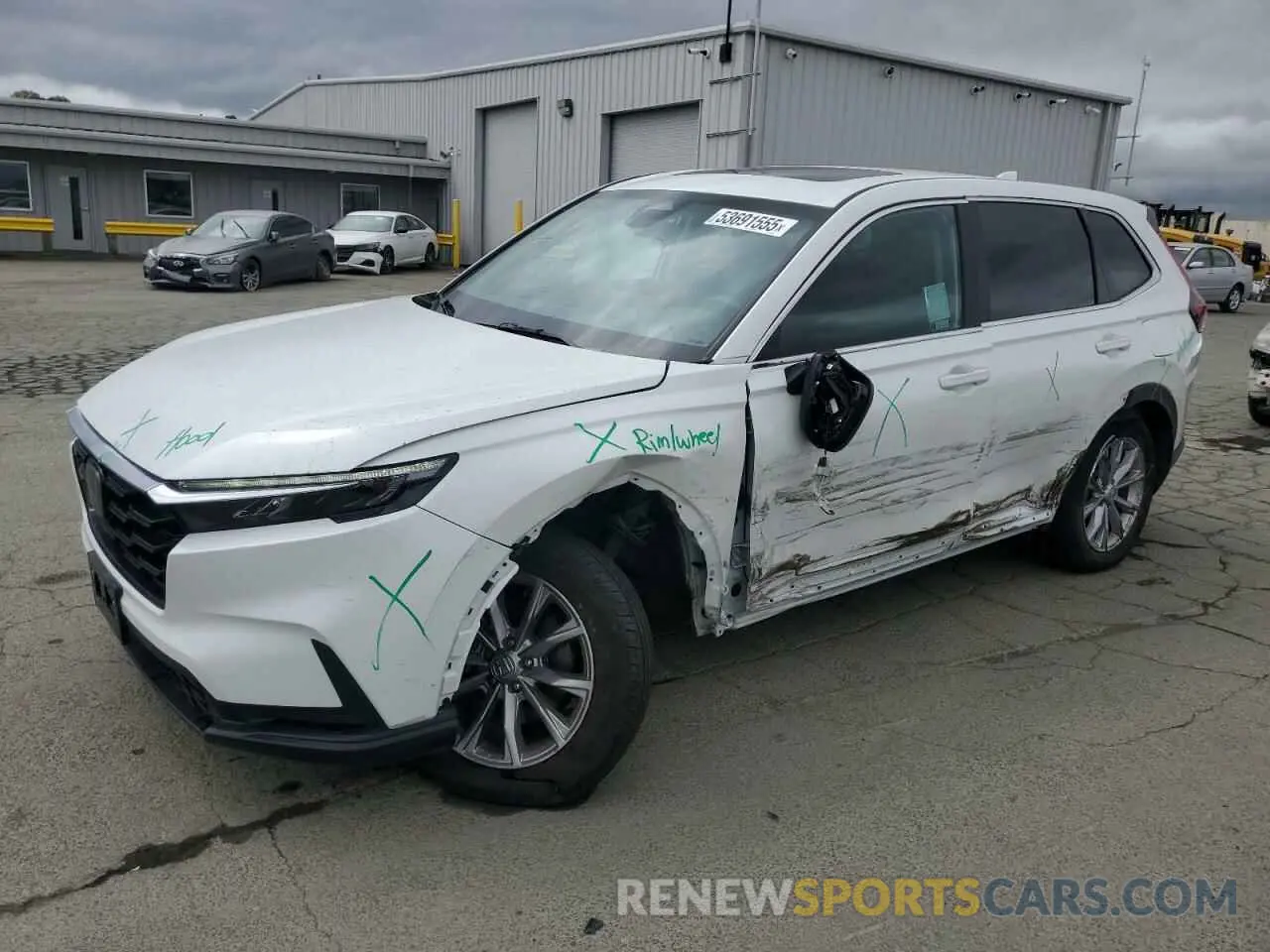 1 Photograph of a damaged car 7FARS4H43RE006829 HONDA CRV 2024